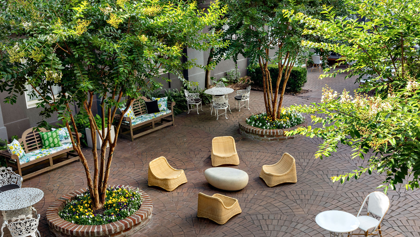 The Kimpton Brice Hotel Secret Garden