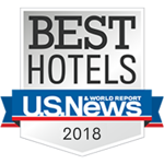 U.S. News & World Report - 2018 Best Hotels badge